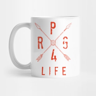 RPG 4 LIFE - orange Mug